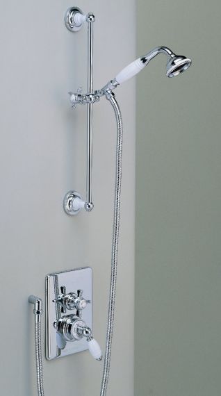 unterputzte englische Dusch Armatur mit Handbrause